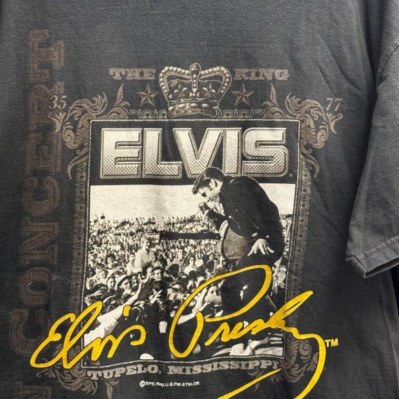 Vintage Elvis Presley Music Tee - Picture 2 of 4